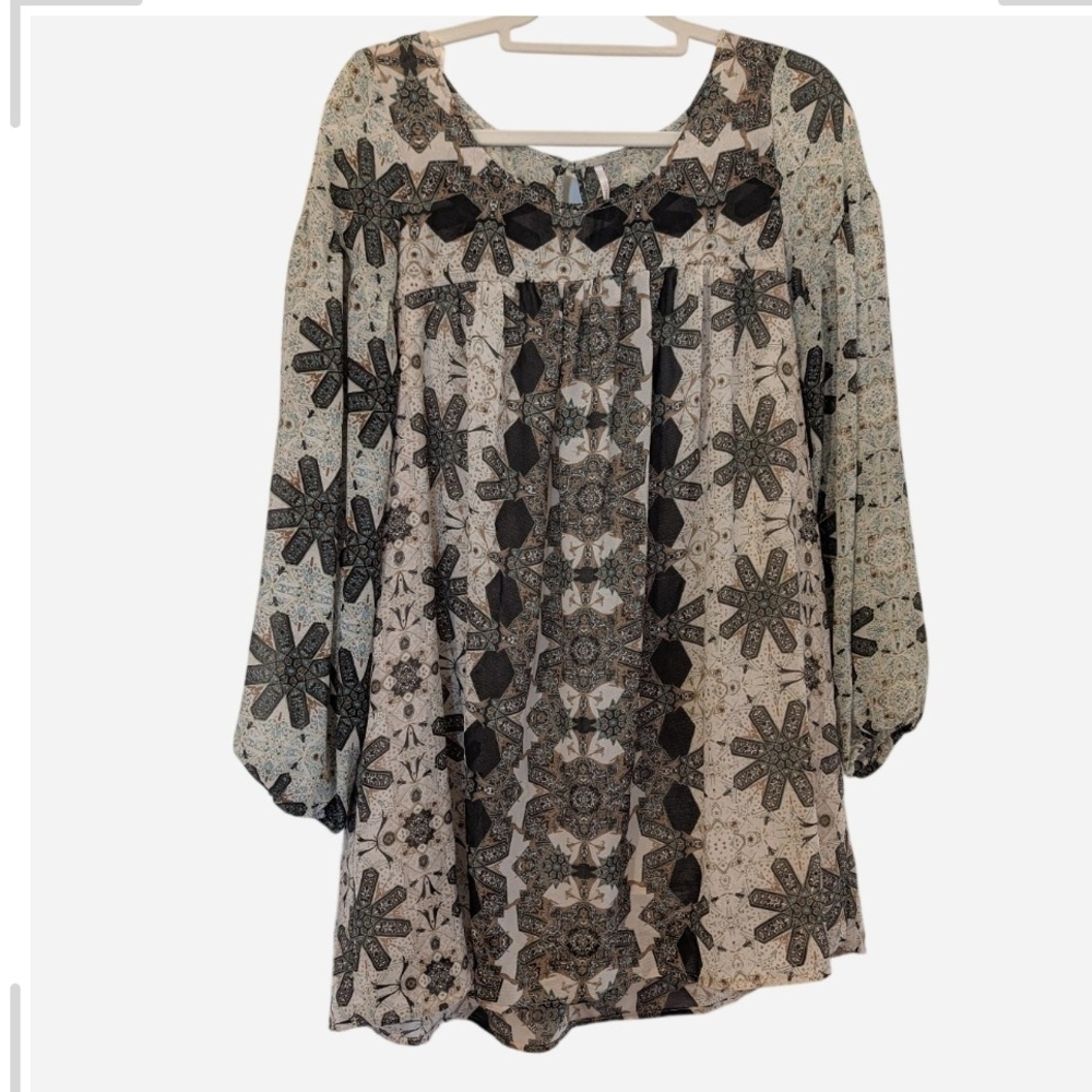 Pre-owned Free People Bohemian Print dress